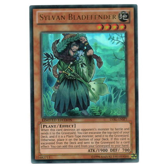 Yu-Gi-Oh! - Legacy of the Valiant Sneak Peek Participation Card - Sylvan Bladefender (Ultra Rare) LVAL-ENSP1