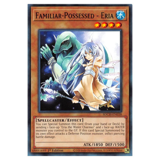 Yu-Gi-Oh! - Structure Deck - Spirit Charmers - Familiar-Possessed - Eria (Common) SDCH-EN038