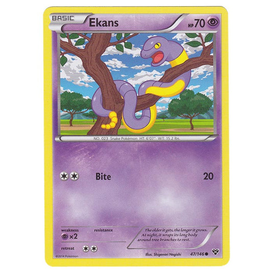 Pokemon - XY Base Set - Ekans - 47/146