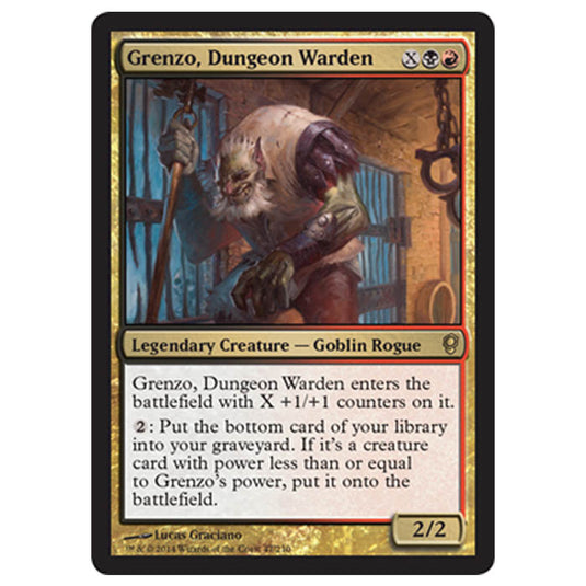 Magic the Gathering - Conspiracy - Grenzo, Dungeon Warden - 47/210