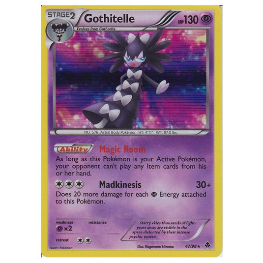 Pokemon - Black & White - Emerging Powers - Gothitelle 47/98