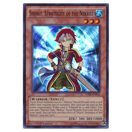 Yu-Gi-Oh! - The Secret Forces - Shurit, Strategist of the Nekroz (Super Rare) THSF-EN010