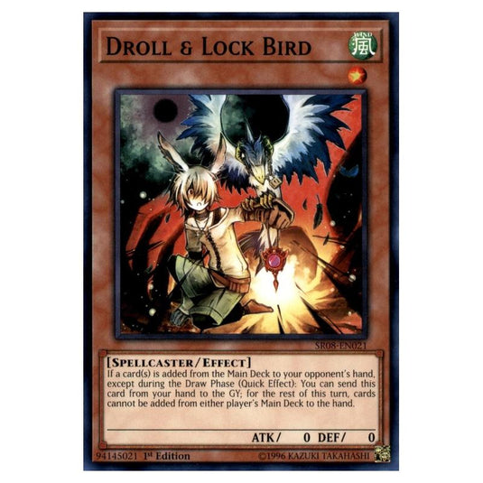 Yu-Gi-Oh! - Structure Deck - Order of the Spellcasters - Droll & Lock Bird (Common) SR08-EN021
