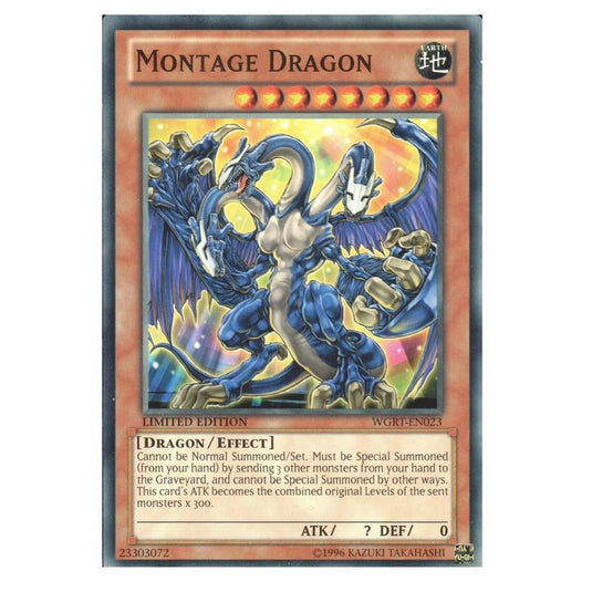 Yu-Gi-Oh! - War of the Giants Reinforcements - Montage Dragon (Common) WGRT-EN023