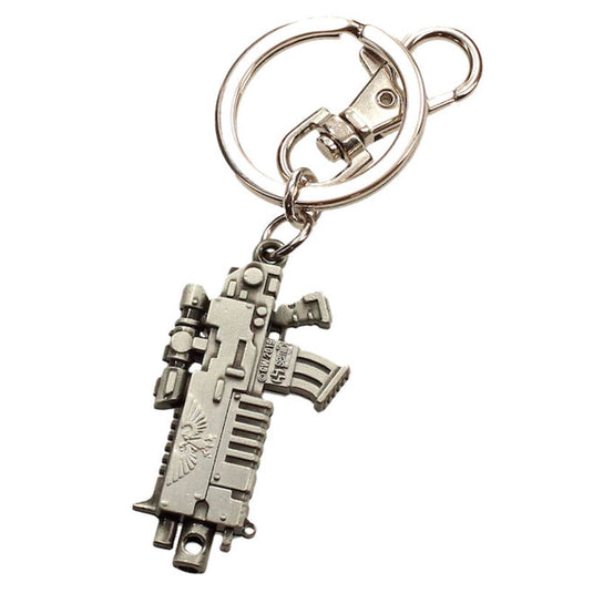 Bolter Metallic Finish Keychain - Warhammer 40K