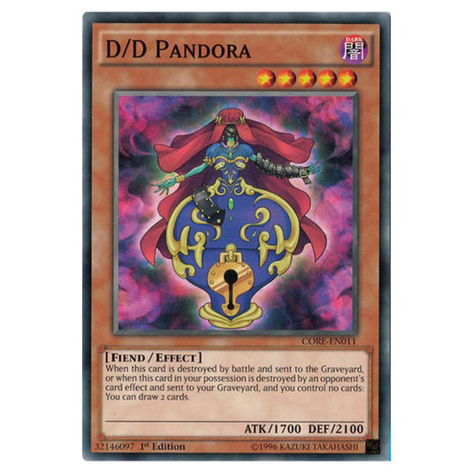 Yu-Gi-Oh! - Clash of Rebellions - D/D Pandora (Common) CORE-EN011