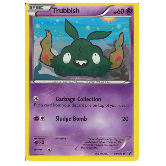 Pokemon - Black & White - Noble Victories - Trubbish 48/101