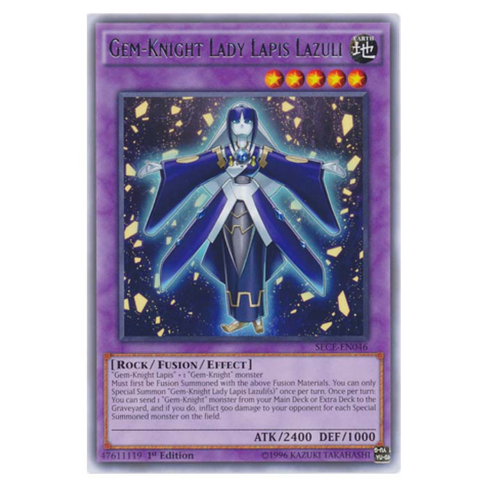 Yu-Gi-Oh! - Secrets of Eternity - Gem-Knight Lady Lapis Lazuli - 46/99 Yu-Gi-Oh! - Secrets of Eternity - Gem-Knight Lady Lapis Lazuli - 46/99