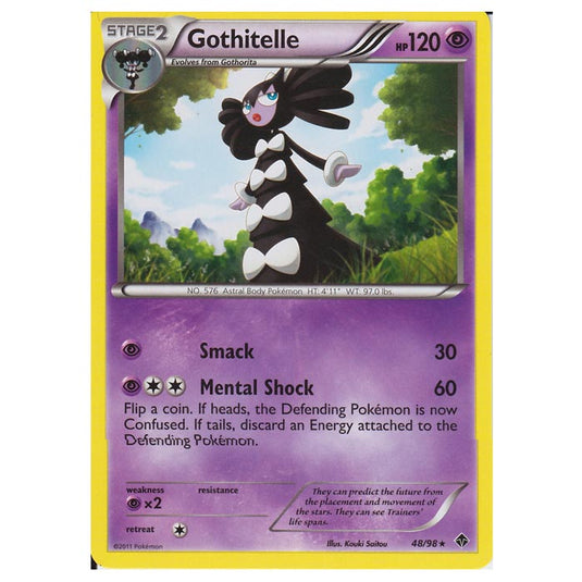 Pokemon - Black & White - Emerging Powers - Gothitelle 48/98