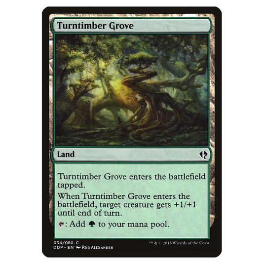 Magic the Gathering - Duel Decks: Zendikar vs. Eldrazi - Turntimber Grove - 34