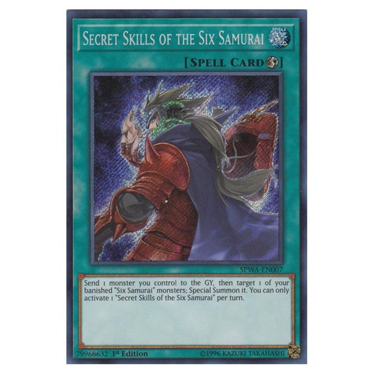 Yu-Gi-Oh! - Spirit Warriors - Secret Skills of the Six Samurai (Secret Rare) SPWA-EN007