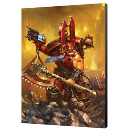 Kharn the Betrayer Wood Panel - Warhammer 40K