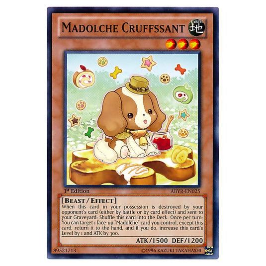 Yu-Gi-Oh! - Abyss Rising - Madolche Cruffssant (Common) ABYR-EN025