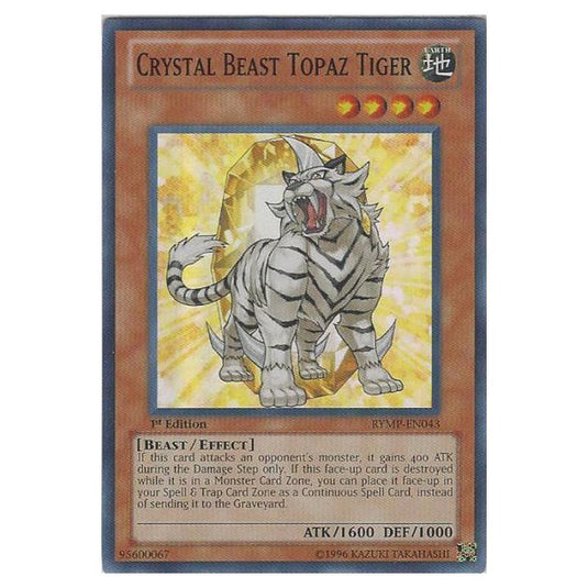 Yu-Gi-Oh! - Ra Yellow Mega Pack - Crystal Beast Topaz Tiger (Super Rare) RYMP-EN043