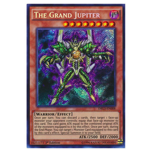 Yu-Gi-Oh! - Dragons of Legend - Unleashed - The Grand Jupiter (Secret Rare) DRL3-EN008