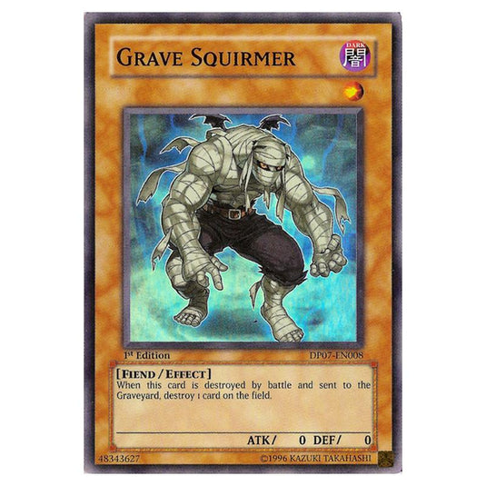 Yu-Gi-Oh! - Duelist Pack - Jesse Anderson - Grave Squirmer (Super Rare) DP07-EN008