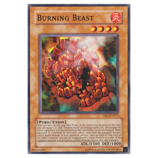 Yu-Gi-Oh! - Dark Revelation Volume 1 - Burning Beast (Common) DR1-EN071