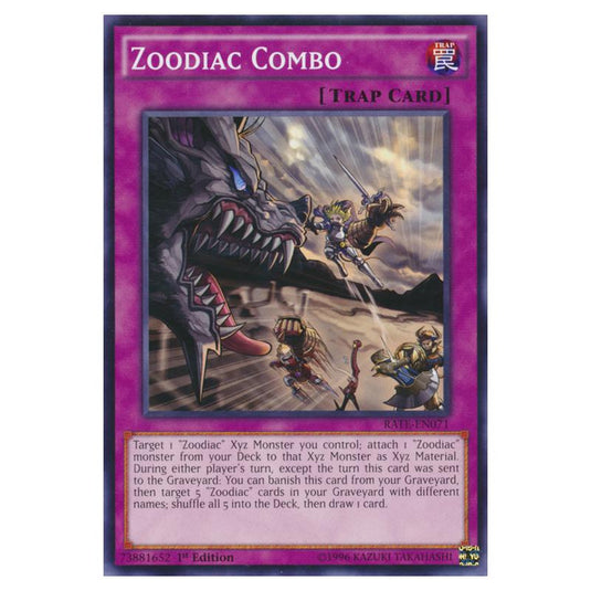 Yu-Gi-Oh! - Raging Tempest - Zoodiac Combo (Common) RATE-EN071