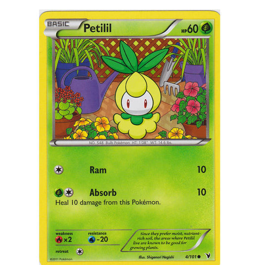 Pokemon - Black & White - Noble Victories - Petilil 4/101