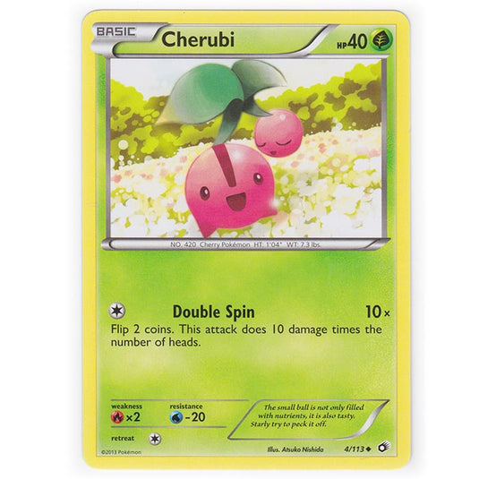 Pokemon - Black & White - Legendary Treasures - Cherubi - 4/113