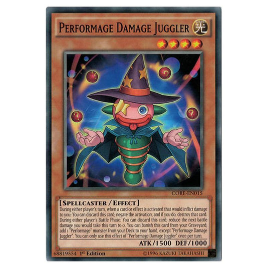 Yu-Gi-Oh! - Clash of Rebellions - Performage Damage Juggler (Common) CORE-EN015