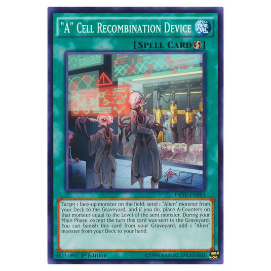 Yu-Gi-Oh! - Invasion - Vengeance - "A" Cell Recombination Device (Common) INOV-EN063