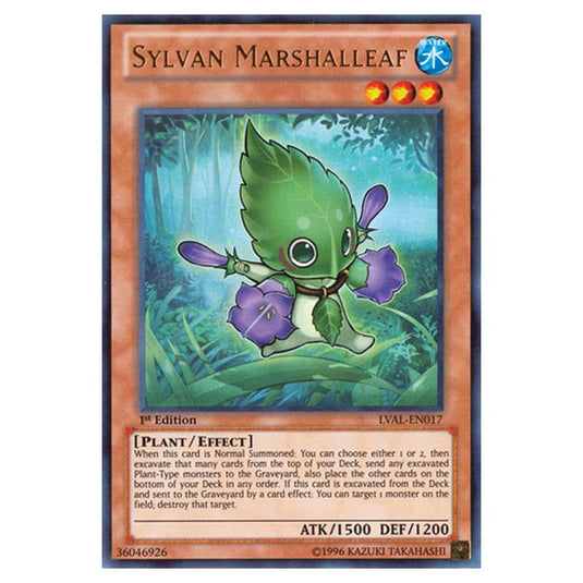 Yu-Gi-Oh! - Legacy of the Valiant - Sylvan Marshalleaf (Ultra Rare) LVAL-EN017