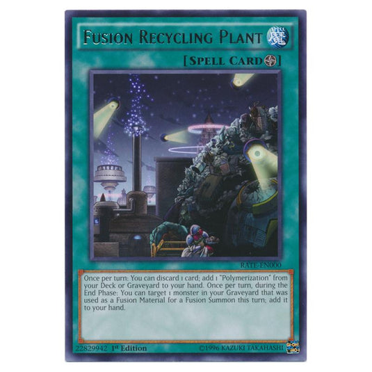 Yu-Gi-Oh! - Raging Tempest - Fusion Recycling Plant (Rare) RATE-EN000