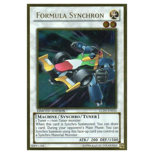 Yu-Gi-Oh! - Gold Series - Haunted Mine - Formula Synchron (Gold Rare) GLD5-EN034