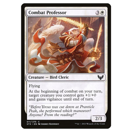 Magic The Gathering - Strixhaven: School Of Mages - Combat Professor - 11/275