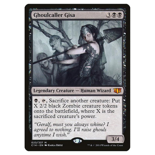 Magic The Gathering - Commander 2014 - Ghoulcaller Gisa - 23