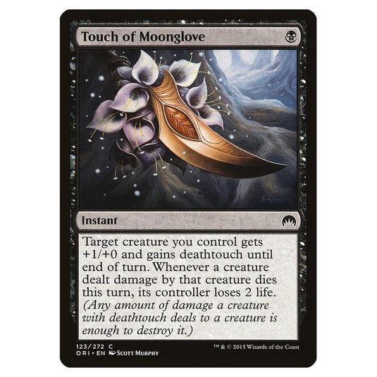 Magic The Gathering - Magic Origins - Touch Of Moonglove - 123/272 (Foil)