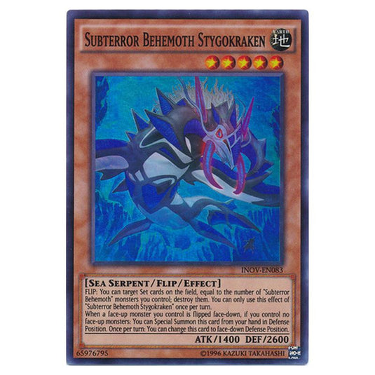 Yu-Gi-Oh! - Invasion - Vengeance - Subterror Behemoth Stygokraken (Super Rare) INOV-EN083