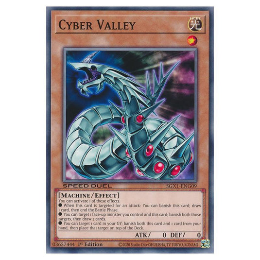 Yu-Gi-Oh! - Speed Duel GX - Duel Academy Box - Cyber Valley (Common) SGX1-ENG09