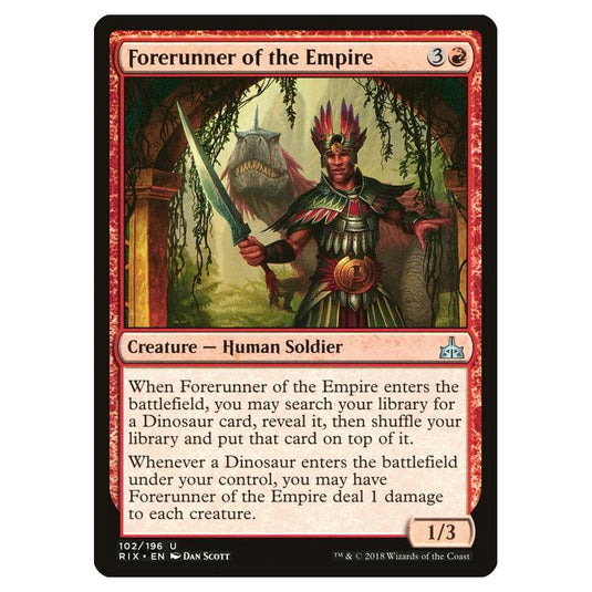 Magic The Gathering - Rivals Of Ixalan - Forerunner Of The Empire - 102/196 (Foil)