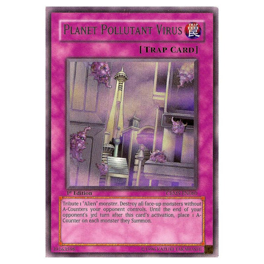 Yu-Gi-Oh! - Crimson Crisis - Planet Pollutant Virus (Rare) CRMS-EN080