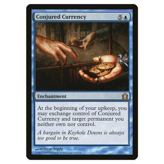 Magic The Gathering - Return To Ravnica - Conjured Currency - 33/274 (Foil)