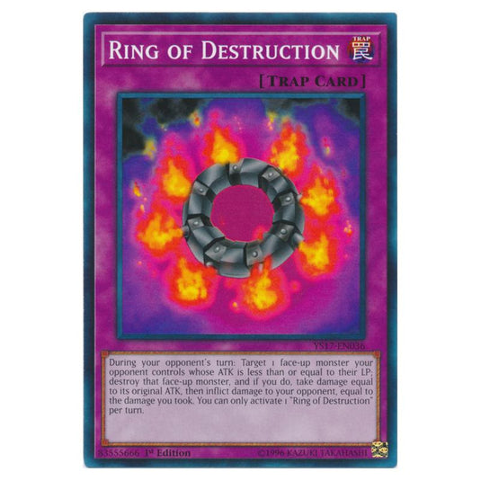 Yu-Gi-Oh! - Starter Deck - Link Strike - Ring of Destruction (Common) YS17-EN036