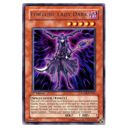 Yu-Gi-Oh! - Stardust Overdrive - Fortune Lady Dark (Rare) SOVR-EN011