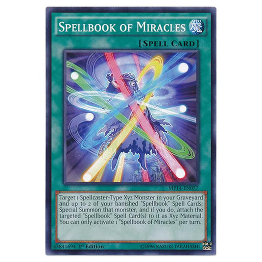 Yu-Gi-Oh! - 2014 Mega-Tin Mega Pack - Spellbook of Miracles (Common) MP14-EN057