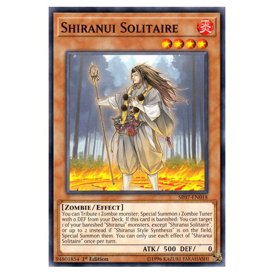 Yu-Gi-Oh! - Structure Deck - Zombie Horde - Shiranui Solitaire (Common) SR07-EN018