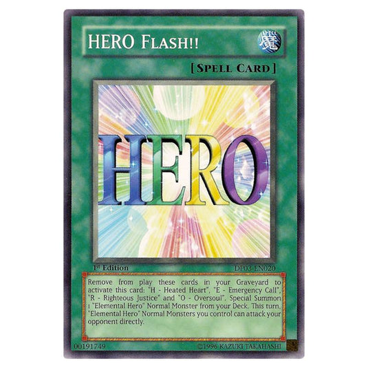 Yu-Gi-Oh! - Duelist Pack - Jaden Yuki 2 - Hero Flash!! (Common) DP03-EN020