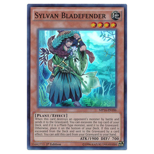 Yu-Gi-Oh! - 2014 Mega-Tin Mega Pack - Sylvan Bladefender (Super Rare) MP14-EN186