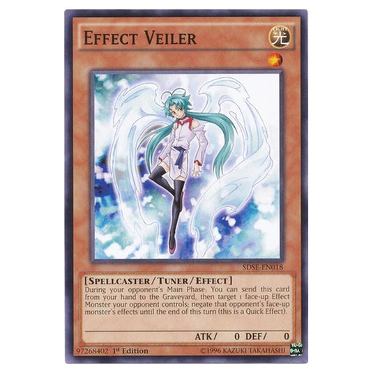 Yu-Gi-Oh! - Synchron Extreme Structure Deck - Effect Veiler (Common) SDSE-EN018