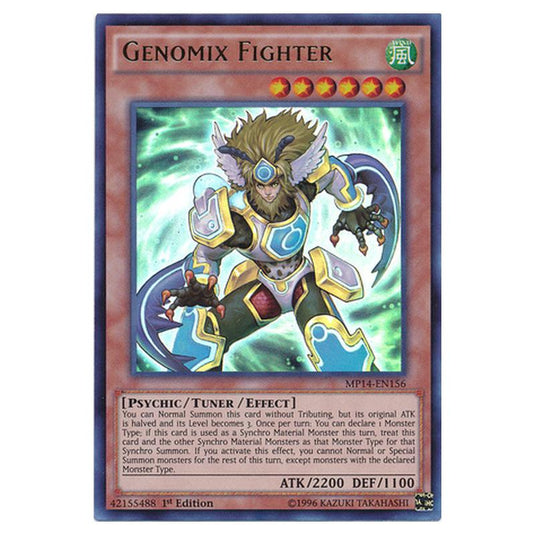 Yu-Gi-Oh! - 2014 Mega-Tin Mega Pack - Genomix Fighter (Ultra Rare) MP14-EN156