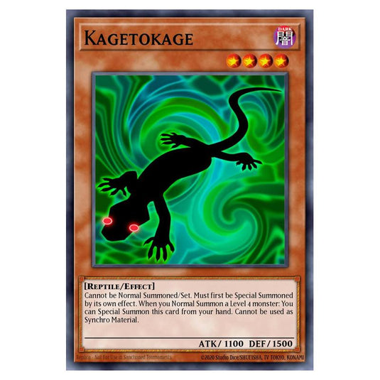 Yu-Gi-Oh! - Star Pack 2013 - Kagetokage (Starfoil Rare) SP13-EN009