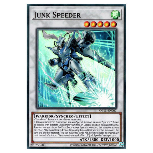 Yu-Gi-Oh! - OTS Tournament Pack 13 - Junk Speeder (Super Rare) OP13-EN007