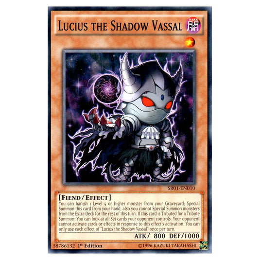 Yu-Gi-Oh! - Emperor of Darkness Structure Deck - Lucius the Shadow Vassal (Common) SR01-EN010