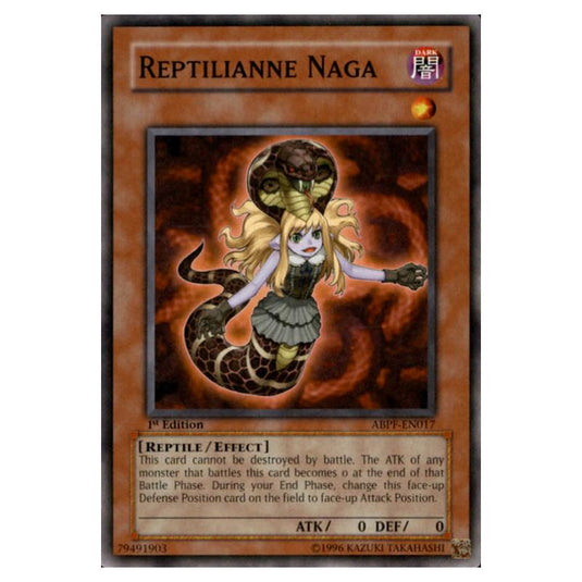 Yu-Gi-Oh! - Absolute Powerforce - Reptilianne Naga (Common) ABPF-EN017