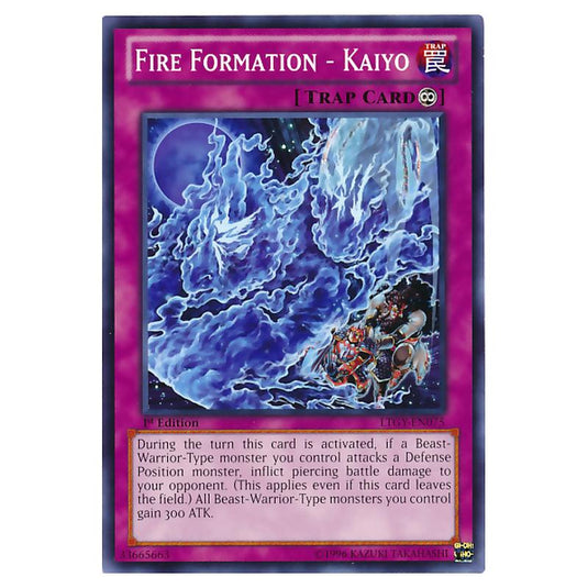 Yu-Gi-Oh! - Lord of the Tachyon Galaxy - Fire Formation - Kaiyo (Common) LTGY-EN075